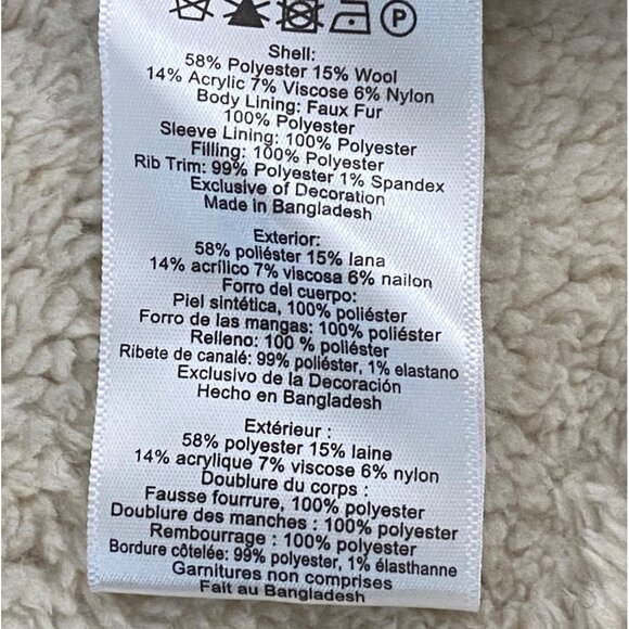 NWT Jachs New York Mens Aztec Sherpa-Lined Snap Button Jacket L - Picture 15 of 16